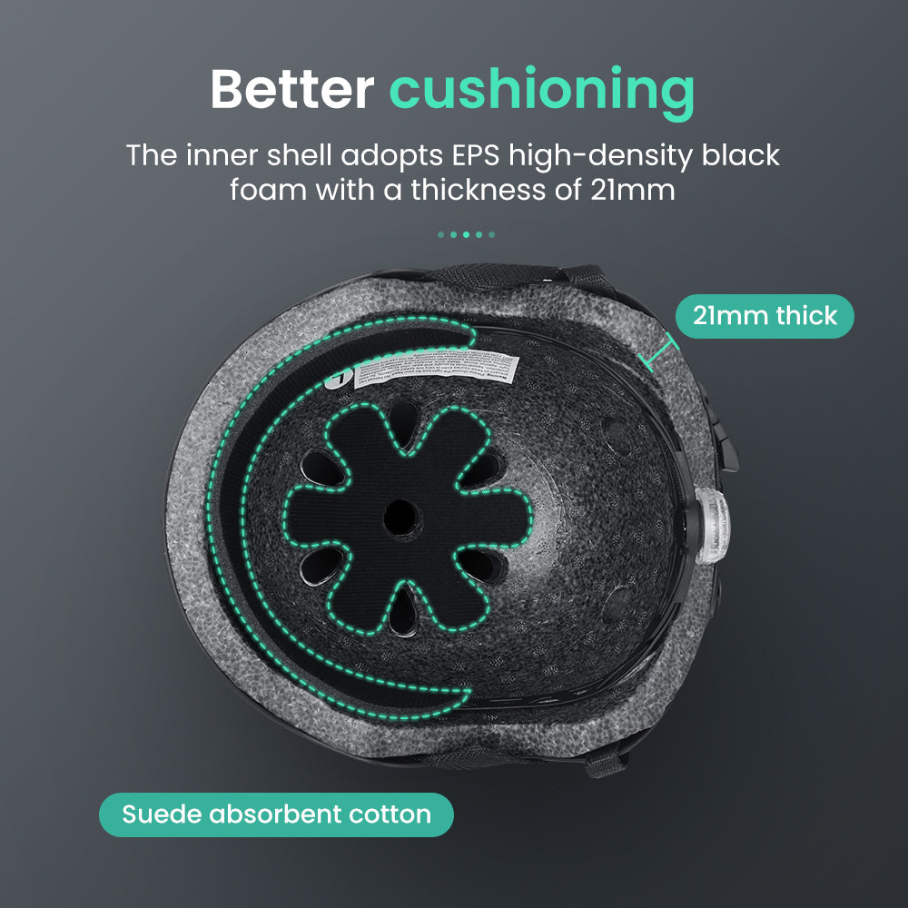 Electric Scooter Helmet with Thickened EPS liner